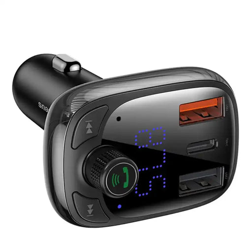 Car Bluetooth MP3 Player Baseus T Shaped S-13 Black OS - Car transmitters<<<Car accessories<<<InnproXML&&&Automotive