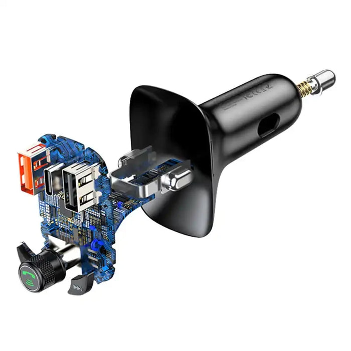 Car Bluetooth MP3 Player Baseus T Shaped S-13 Black OS - Car transmitters<<<Car accessories<<<InnproXML&&&Automotive