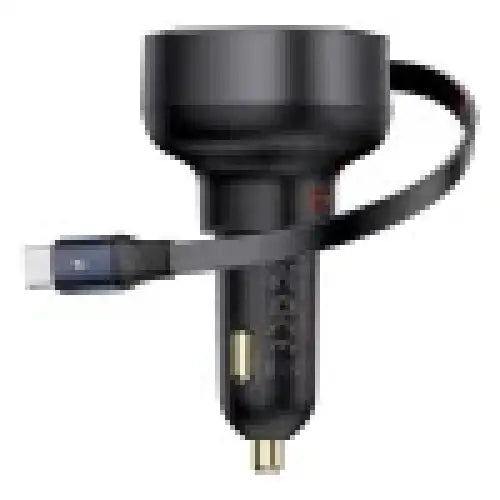 Car Charger Baseus Enjoyment Pro with cable USB-C 60W (Black) - Car chargers<<<Chargers<<<GSM