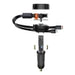 Car Charger Baseus Enjoyment with cable USB-C + Lightning 3A 30W (Black) - Car chargers<<<Chargers<<<GSM