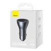 Car charger Baseus Golden Contactor Pro 2x USB-C 1x USB 65W (grey) - Car chargers<<<Chargers<<<GSM