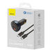 Car Charger Baseus Qualcomm USB 2x USB-C 160W (Grey) - Car chargers<<<Chargers<<<GSM Accessories<<<InnproXML&&&Cell