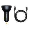 Car Charger Baseus Qualcomm USB 2x USB-C 160W (Grey) - Car chargers<<<Chargers<<<GSM Accessories<<<InnproXML&&&Cell
