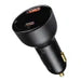 Car charger Baseus Superme USB USB-C 100W + USB-C cable (black) - Car chargers<<<Chargers<<<GSM