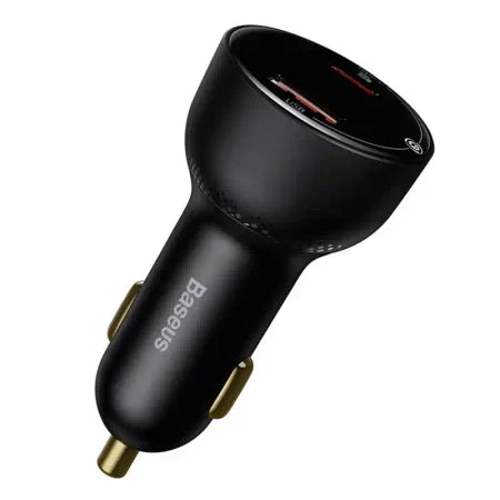 Car charger Baseus Superme USB USB-C 100W + USB-C cable (black) - Car chargers<<<Chargers<<<GSM