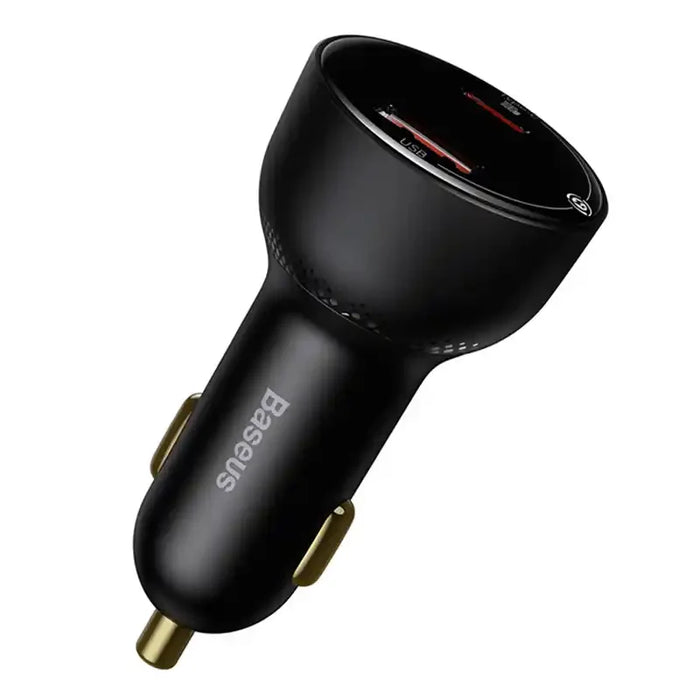 Car charger Baseus Superme USB USB-C 100W + USB-C cable (black) - Car chargers<<<Chargers<<<GSM