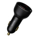 Car charger Baseus Superme USB USB-C 100W + USB-C cable (black) - Car chargers<<<Chargers<<<GSM