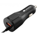 Car charger CANYON CNE-CCA033B-US black - Аксесоари за смартфон<<<Аксесоари<<<TechMart&&&Аксесоари за