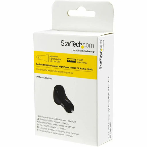 Car Charger Startech USB2PCARBKS - Електроника GPS и Автомобил<<<Компютри| Електроника<<<BigBuy&&&USB зарядни за