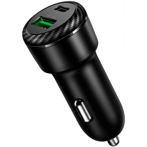 Car charger Xmart Dual USB 3.0 + Type-C QC3.0 + PD 36W - Аксесоари за смартфон<<<Аксесоари<<<TechMart&&&Аксесоари за