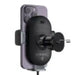 car holder with inductive charger Baseus LightChaser (Black) - Phone holders<<<Car accessories<<<InnproXML
