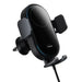 car holder with inductive charger Baseus LightChaser (Black) - Phone holders<<<Car accessories<<<InnproXML