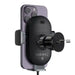 car holder with inductive charger Baseus LightChaser (Black) - Phone holders<<<Car accessories<<<InnproXML