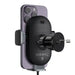 car holder with inductive charger Baseus LightChaser (Black) - Phone holders<<<Car accessories<<<InnproXML