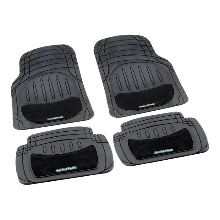 CAR INsoles RUBBER SET OF 4 GOODYEAR. Постелки за автомобил<<<Авто интериор<<<Авто и вело<<<Praktiker