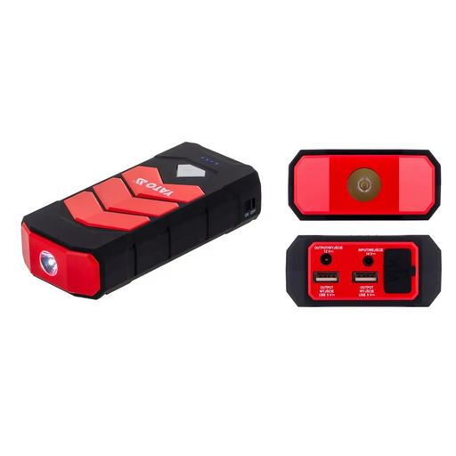 Car jump starter YATO YT-83081 car power bank 9000 mAh 9000 mAh Black Orange - Starting devices startersESA-ROZ<<<Car