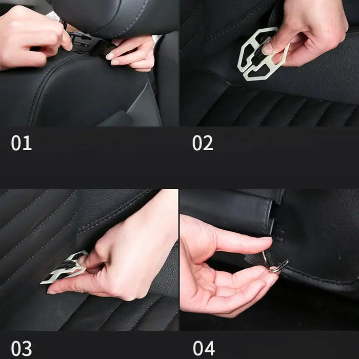 Car organizer for armchair seat black - Other car accessories<<<HurtelXML