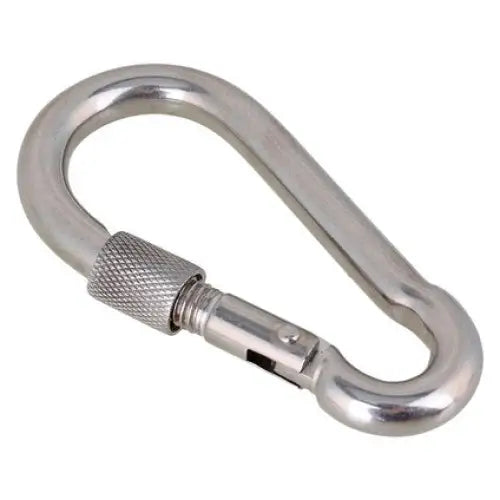 CARABINER WITH KREPO NUT - Такелаж<<<Въжета и вериги<<<Инструменти и железария<<<Praktiker