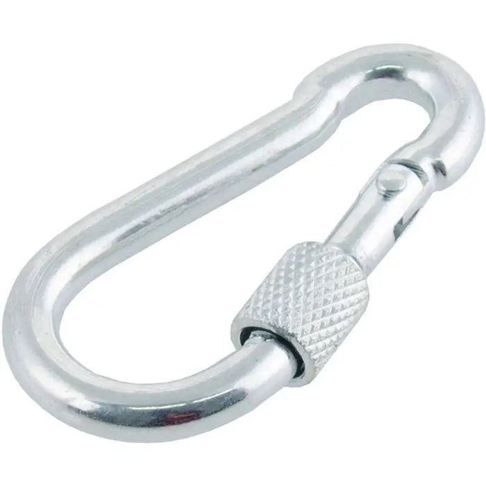 CARABINER WITH NUT 8X80 MM SUKI - Такелаж<<<Въжета и вериги<<<Инструменти и железария<<<Praktiker