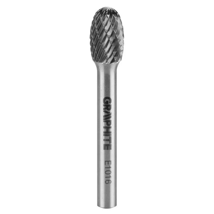 CARBIDE OVAL MILLER FOR METAL 10X16 MM GRAPHITE 55H365 - Метални четки<<<Консумативи за