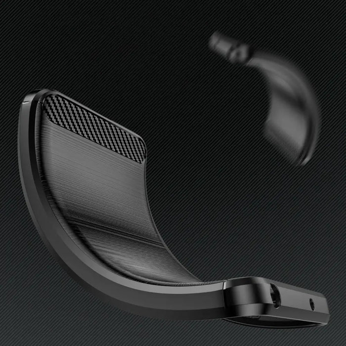 Carbon Case cover for Sony Xperia 1 V flexible silicone carbon cover black - Cell phone cases and covers<<<HurtelXML
