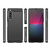 Carbon Case cover for Sony Xperia 10 V flexible silicone carbon cover black - Cell phone cases and covers<<<HurtelXML