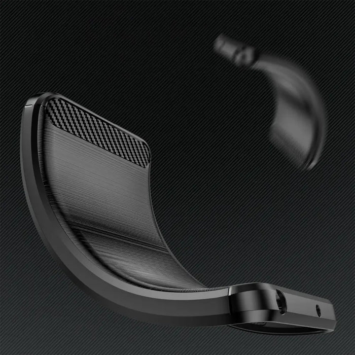 Carbon Case cover for T-Mobile Revvl 6 5G flexible silicone carbon cover black - Cell phone cases and covers<<<HurtelXML