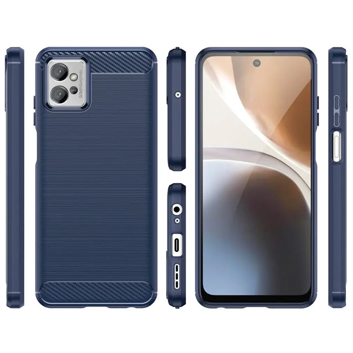 Carbon Case Cover for Xiaomi Redmi Note 11E /Redmi 10 5G / Redmi 10 Prime+ 5G / Poco M4 5G Flexible Silicone Carbon