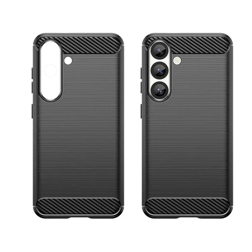 Carbon Case Flexible Silicone for Xiaomi 15 Ultra - Black - Cell phone cases and covers<<<HurtelXML