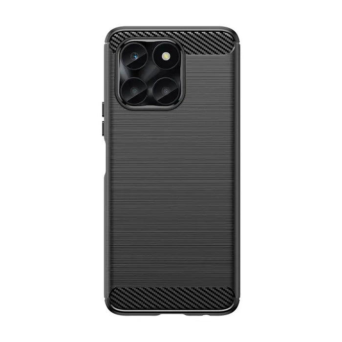 Carbon Case for Honor X6a - black - Cell phone cases and covers<<<HurtelXML