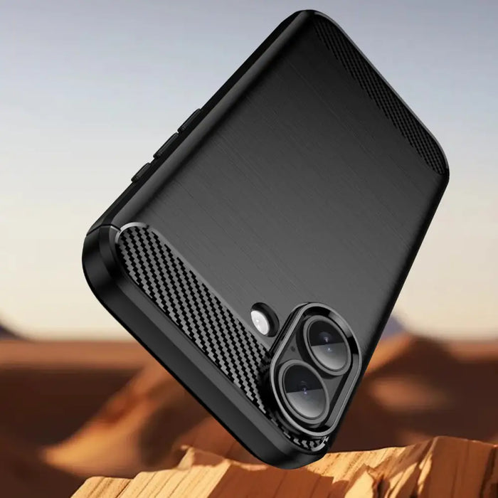 Carbon Case for iPhone 17 - Black - Cell phone cases and covers<<<HurtelXML