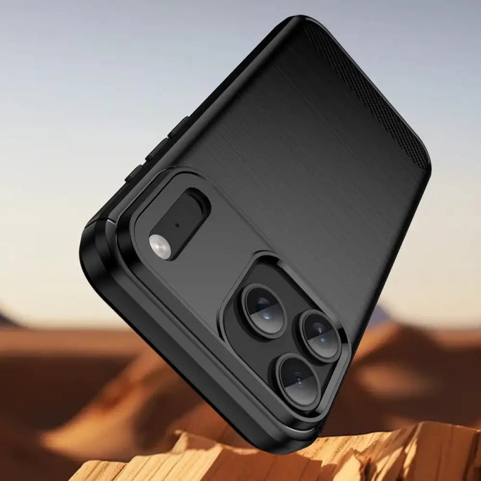 Carbon Case for iPhone 17 Pro - Black - Cell phone cases and covers<<<HurtelXML