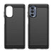 Carbon Case for Motorola Moto G62 5G flexible silicone carbon cover black - Cell phone cases and covers<<<HurtelXML