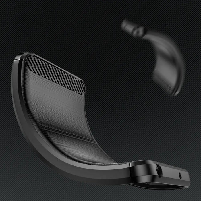 Carbon Case for Samsung Galaxy A14 5G flexible silicone carbon cover black - Cell phone cases and covers<<<HurtelXML