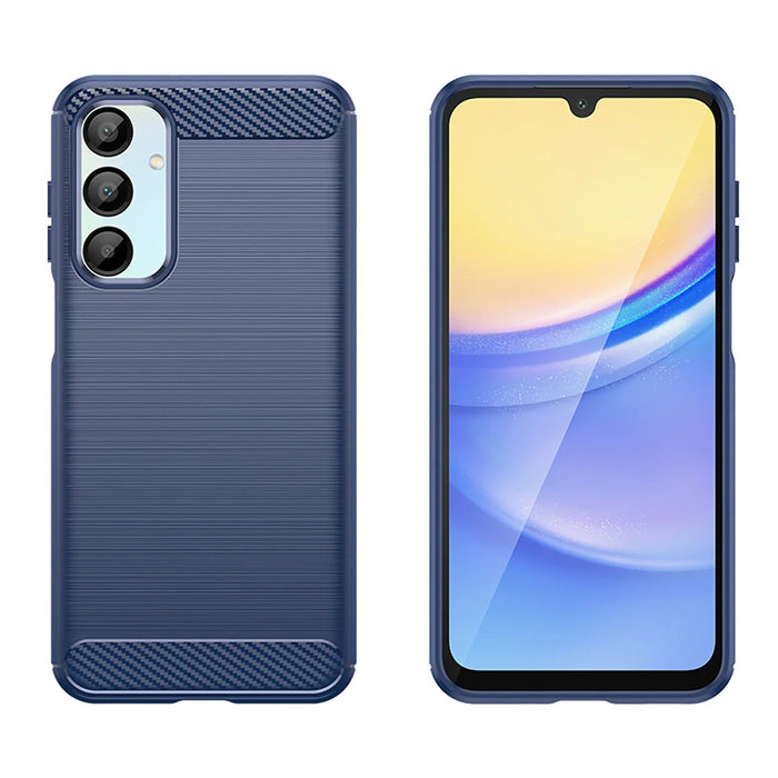 Carbon Case for Samsung Galaxy A16 / A16 5G - Black - Cell phone cases and covers<<<HurtelXML