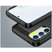 Carbon Case case for Samsung Galaxy A54 5G flexible silicone carbon cover black - Cell phone cases