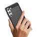 Carbon Case case for Samsung Galaxy S23+ flexible silicone carbon cover black - Cell phone cases and covers<<<HurtelXML