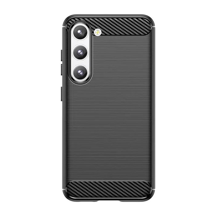Carbon Case case for Samsung Galaxy S23+ flexible silicone carbon cover black - Cell phone cases and covers<<<HurtelXML
