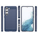 Carbon Case for Samsung Galaxy S23+ flexible silicone carbon cover blue - Cell phone cases and covers<<<HurtelXML