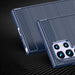 Carbon Case for Samsung Galaxy S23 Ultra flexible silicone carbon cover blue - Cell phone cases and covers<<<HurtelXML