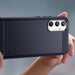 Carbon Case калъф за Samsung Galaxy A54 5G гъвкав силиконов карбоново покритие син - Cell phone cases