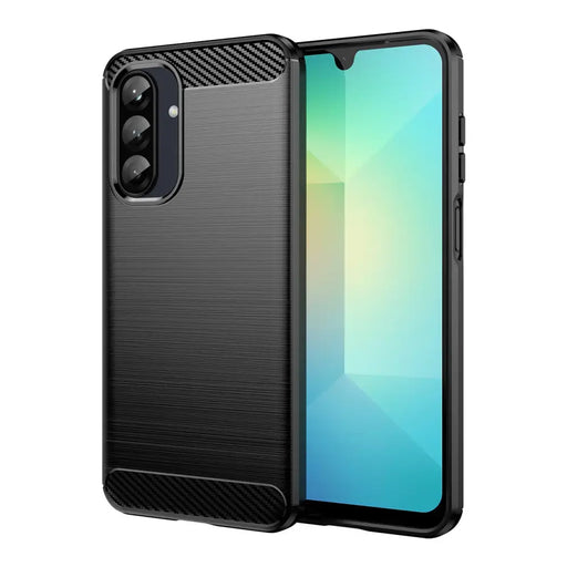 Carbon Case Samsung Galaxy A26 Black - Cell phone cases and covers<<<HurtelXML