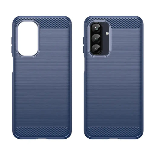 Carbon Case Samsung Galaxy A56 / A36 Blue - Cell phone cases and covers<<<HurtelXML