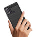 Carbon Case silicone case for Nokia C22 - black - Cell phone cases and covers<<<HurtelXML