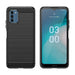 Carbon Case silicone case for Nokia C300 - black - Cell phone cases and covers<<<HurtelXML