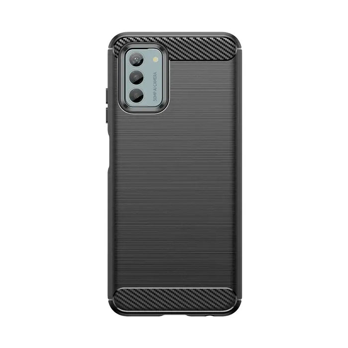 Carbon Case silicone case for Nokia G22/Nokia G42 - black - Cell phone cases and covers<<<HurtelXML