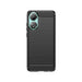 Carbon Case silicone case for Oppo A78 4G - black - Cell phone cases and covers<<<HurtelXML