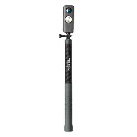 Carbon fiber selfie stick with 3m length Telesin for cameras GP-MNP-300-3 - Booms and selfie