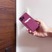 Card Armor Case Pouch Cover for iPhone 11 Pro Card Wallet Silicone Air Bag Armor Case Raspberry - Cell phone cases