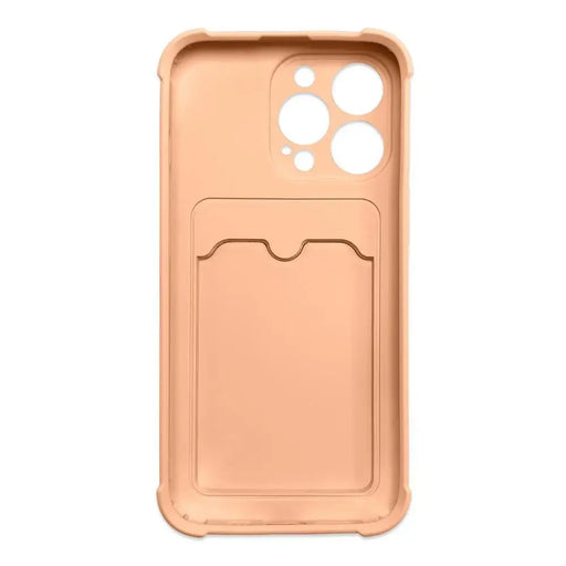 Card Armor Case Pouch Cover For Samsung Galaxy A32 4G Card Wallet Silicone Armor Cover Air Bag Pink - Cell phone cases